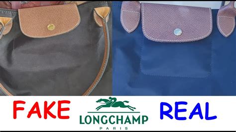 longchamp cuir authentic vs fake